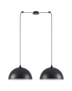 SE21-BL-B10-BL2-MS40 ADEPT PENDANT Black Metal Pendant+ HOMELIGHTING 77-8720